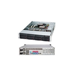 Supermicro CS CSE-825TQC-R1K03LPB 2U 8x3.5HS SAS3 SATA 2x3.5 1000W RPS
