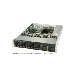 Supermicro SY SYS-2029P-C1RT 2U S3647 C622 2TB 8x2.5 SAS3 SATA3 Brown Box