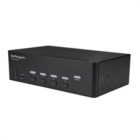 StarTech NT SV431DHD4KU 4 Port HDMI KVM Switch 4K 30Hz Dual Display RTL