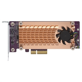 QNAP NT QM2-2S-220A Dual M.2 22110 2280 SATA SSD Expansion Card PCIe Gen2x2