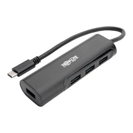 Tripp-Lite AC U460-004-4AB 4-Port USB3.1 Hub 4xUSB-A Thunderbolt Black Retail