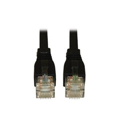 Tripp-Lite CB N261-003-BK 3ft Cat6a Augmented Snagless 10G Certified Patch Blk