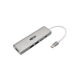 Tripp-Lite U442-DOCK10-S USB-C Docking Station 4K@30 Hz w USB Hub HDMI MicroSD