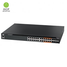 Edgecore Swtich 4610-30P-O-AC-F-US 24PT 1GbE RJ45 Dual-core ARM Cortex A9