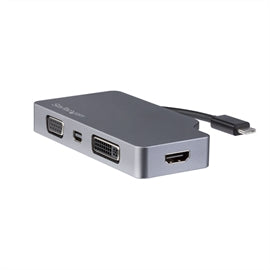 StarTech AC CDPVDHDMDP2G Video ADT 4in1 USB-C Multiport 4K 60Hz Space Gray RTL