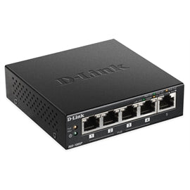 D-Link NT DGS-1005P 5-Port Gigabit Unmanaged Switch with 4 PoE Ports Retail