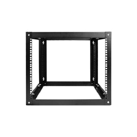 iStarUSA AC WOM980-PP24C6 9U 800mm Adj Wallmount SVR w 1U 24pt Cat6 PatchPanel