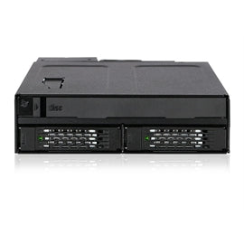 ICY RD MB602SPO-B 2x2.5 SAS SATA Slim ODD Backplane Cage f External 5.25Bay