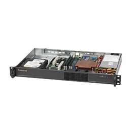 Supermicro Case CSE-510FT-203B 11.3 Mini 1U 1x3.5 2x8500RPM fan Black