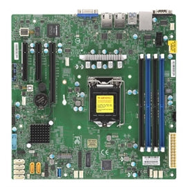 Supermicro MB MBD-X11SCL-F-B S1151 E-2100 C242 128GB DDR4 PCIE mATX Brown Box