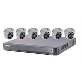 Hikvision DVR T7208U2TA6 8CH 5MP Value Express Turbo Kit 6x5MP Turbo CM 2TB