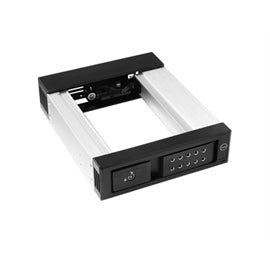 iStarUSA AC BPN-DE110P-BLACK Trayless 5.25 to 3.5 12Gb s HDD Hot-swap Rack