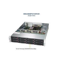 Supermicro SY SSG-6029P-E1CR12H(3YR) 2U Xeon S3647 4TB 12x3.5HS SAS3 SATA3