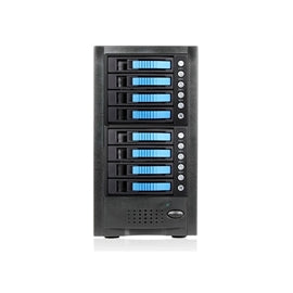 iStarUSA RD JAGE6BT8HDBL 8-bay SAS SATA 12Gb s SFF-8644 Hotswap JBOD Enclosure