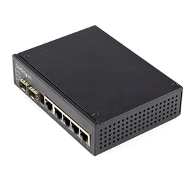Startech NT IES1G52UPDIN Industrial 5 Port Gigabit Ethernet Switch 5PoE RJ45