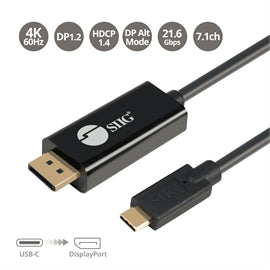 SIIG Cable CB-TC0K11-S1 USB-C to DisplayPort Cable 2M OPP Bag