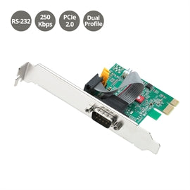 SIIG IO JJ-E20611-S1 DP Cyber 1S PCIe Card Brown Box