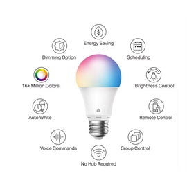 TP-Link AC KL125 Kasa Smart Light Bulb Multicolor Retail