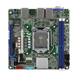 ASRock SV MB E3C242D2I C242 Xeon E-2100 E-2200 DDR4 PCIe3.0 mini-ITX Retail