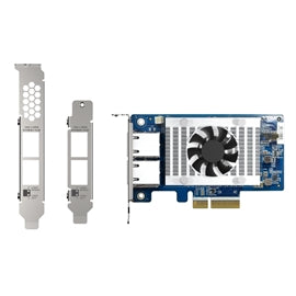 QNAP AC QXG-10G2T-X710 Dual-port 10GBASE-T 10GbE network expansion card Retail