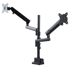 StarTech AC ARMDUALPIVOT Desk Mount Dual Monitor Arm up to 32 Retail