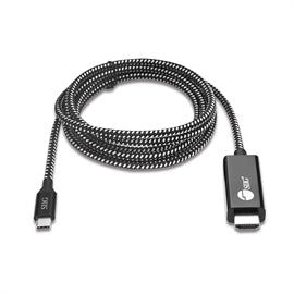SIIG Cable CB-TC0B12-S1 2M USB Type-C to HDMI Cable Black OPP Bag