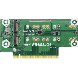 ASRock SV IO RB4M2_G4 PCIe4.0 x16 Support 4 x M.2 M-key (PCIe4.0 x4) Retail