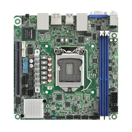 ASRock SV MB Z490D2I Z490 S1200 Max.32GB DDR4 Mini-ITX Brown Box