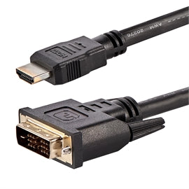 Startech Cable HDMIDVIMM610PK 6ft HDMI to DVI-D Cable Black 10Pack Retail