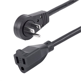 StarTech CB RTPAC1013 3ft Power Extension Cord NEMA 5-15P to NEMA 5-15R Retail