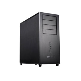 Silverstone Case TJ04B-E SSI-CEB ATX Micro-ATX 120mm fan 4x5.25 Black Retail