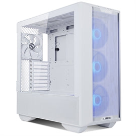 Lian-Li CS Lancool III RGB White Mid Tower 4mm TG 3x140mm ARGB Fans White RTL