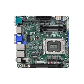 ASRock MB IMB-X1231 W680 LGA1700 Max64GB DDR4 Mini-ITX Brown Box