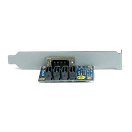 iStarUSA Accessory ZAGE-H-4SA70 Multilanex4 to SATA Host Adapter Retail
