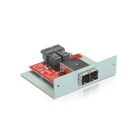 iStarUSA AC ZAGE-D-4344-DU Dual HD miniSAS SFF-8643 to SFF-8644 Device Adapter