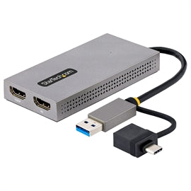 StarTech AC 107B-USB-HDMI 2PT USB to Dual HDMI Adapter 4K 30Hz Retail