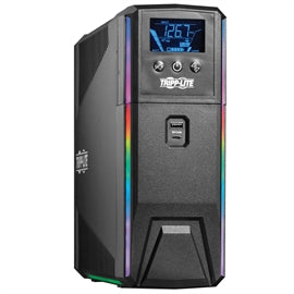 Tripp-Lite UP SMART600PSGLCD 600VA 360W 120V Pure Sine Wave Gaming UPS Battery