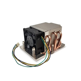 Dynatron Fan J10 2U active heatsink with heat pipes embedded Brown Box