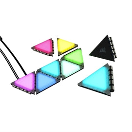 Corsair AC CL-9011115-WW LC100 Case Accent Lighting Panels MiniTriangle ExpKit