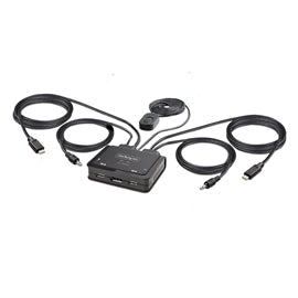 StarTech Switch C2-D46-UC2-CBL-KVM 2PT USB-C Cable KVM Switch 4ft Retial