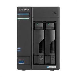 Asustor NAS AS6602T Celeron J4125 2Bay Lockerstor2 2.5GbE 4GB DDR4 Retail