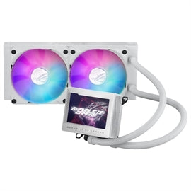 ASUS Fan ROG RYUJIN III 240 ARGB WHT AIO liquid CPU cooler with 240mm radiator