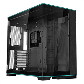 Lian-Li Case O11DERGBX Mid Tower TG 2x3.5HDD or 2.5 SSD Black Retail