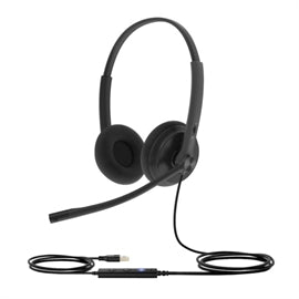 Yealink Headset 1308049 UH34 Lite Dual UC USB w Foamy ear cushions Retail