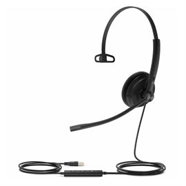 Yealink Headset 1308047 UH34 Lite Mono UC USB with Foamy ear cushions Retail