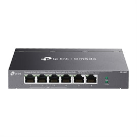 TP-Link Switch DS106P Omada 6-Port 10 100 Mbps Desktop Switch with 4-Port PoE+