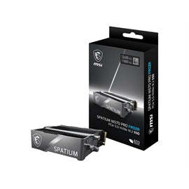 MSI SSD SM570PN2TBF 2TB SPATIUM M570 PRO PCIe 5.0 NVMe M.2 FROZR Retail