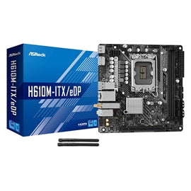 ASRock MB H610M-ITX EDP H610 LGA1700 Max64GB DDR4 Mini-ITX Retail