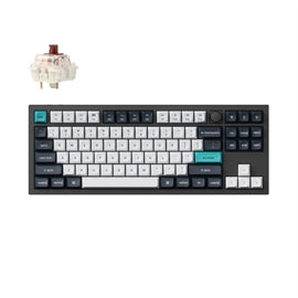 Keychron KB Q3M-M3 Q3 Max QMK VIA Wireless Gateron Jupiter Brown Carbon Black