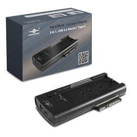 Vantec CB-NSC300 NexStar Storage Adapter 3 in 1 USB 3.2 Gen2x1 Type C RTL